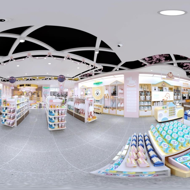 现代母婴店3D模型